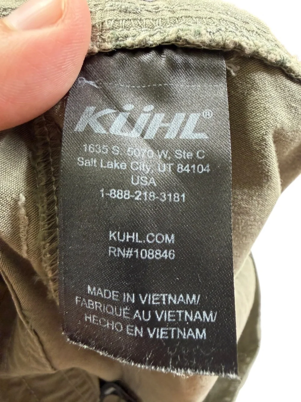 Kuhl Splash 5.5 Hiking Shorts Pine Green Size 6